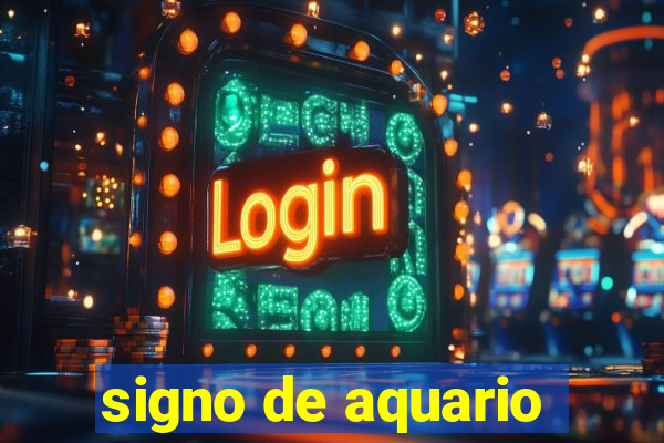 signo de aquario